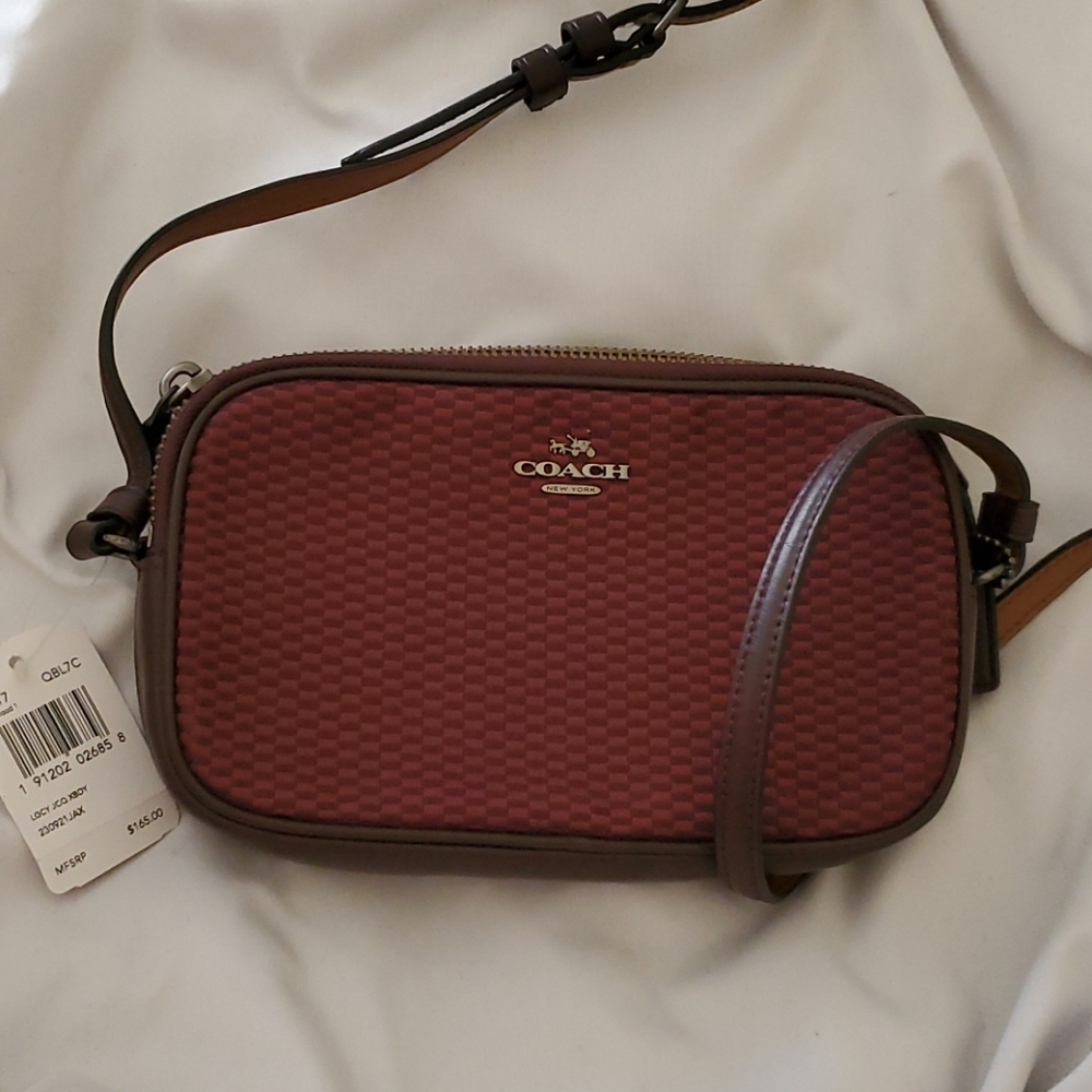 COPY - Coach jacquard crossbody never been worn